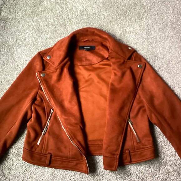 Forever21 suede Moto woman’s jacket - Picture 5 of 6